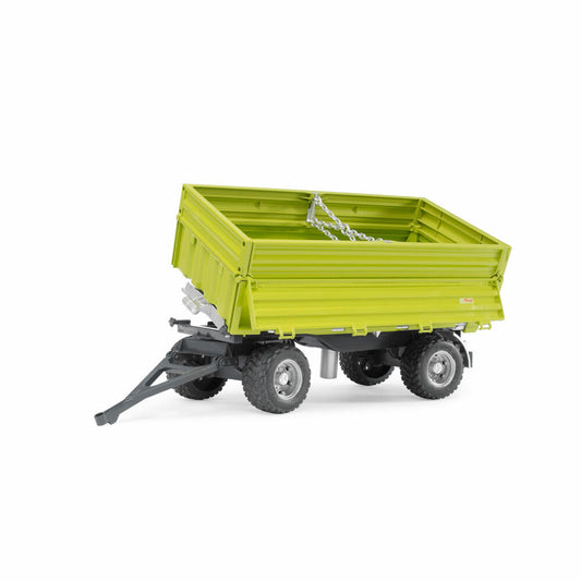 Bruder Landwirtschaft Fliegl Dreiseitenkippanhänger, mit Aufsteckbordwand, Modellfahrzeug, Modell Fahrzeug, Spielzeug, Zubehör, 02203