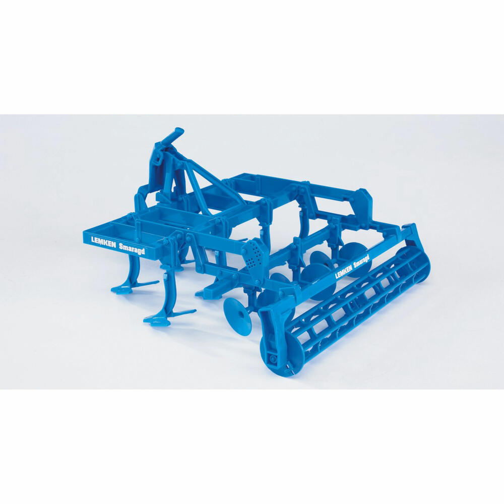 Bruder Agriculture LEMKEN disc cultivator, for tractors of the professional series, soil tillage machine, model vehicle, toy, accessories, 02329
