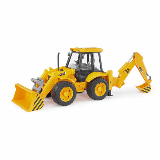 Bruder Baufahrzeuge JCB 4CX Baggerlader, Bagger, Modellfahrzeug, Modell Fahrzeug, Spielzeug, 02428