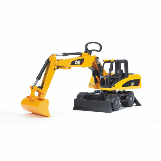 Bruder Baufahrzeuge Cat Mobilbagger, Bagger, Modellfahrzeug, Modell Fahrzeug, Spielzeug, 02445