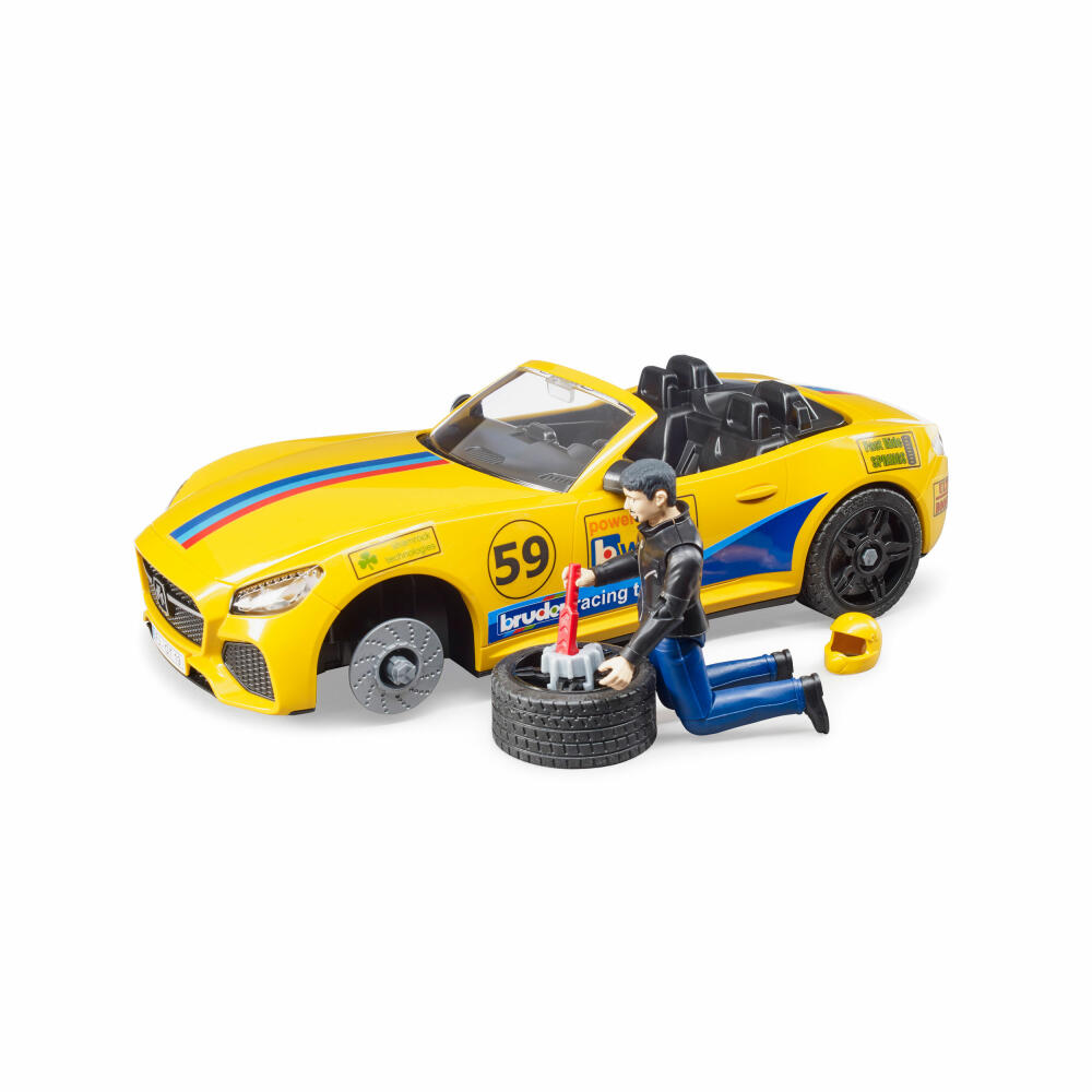 Bruder Freizeit RAM 250 Power Wagon, Roadster Bruder Racing Team, Rennauto, Modellfahrzeug, Modell Fahrzeug, Spielzeug, 02504