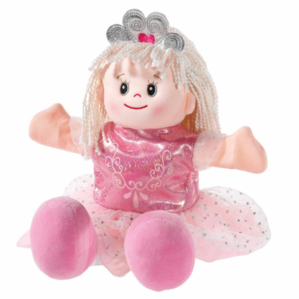 Heunec Handspielpuppe Prinzessin Pou, Handpuppe, Puppentheather, Puppe, 30 cm, 395077