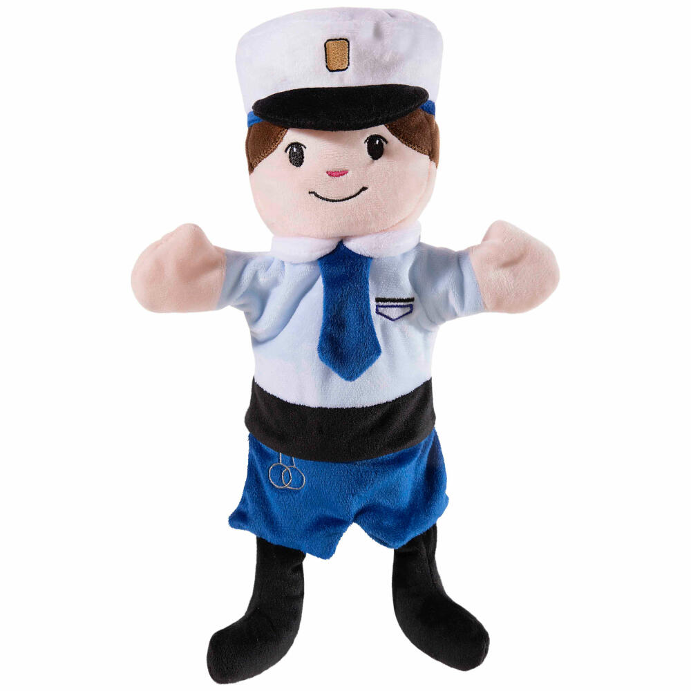 Heunec Handspielpuppe Polizist, Handpuppe, Puppentheather, Puppe, 24 cm, 395671