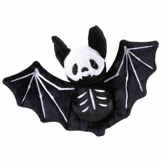 Heunec Halloween Fledermaus Skeletoni, Kuscheltier, Plüschtier, Stofftier, 20 cm, 454170