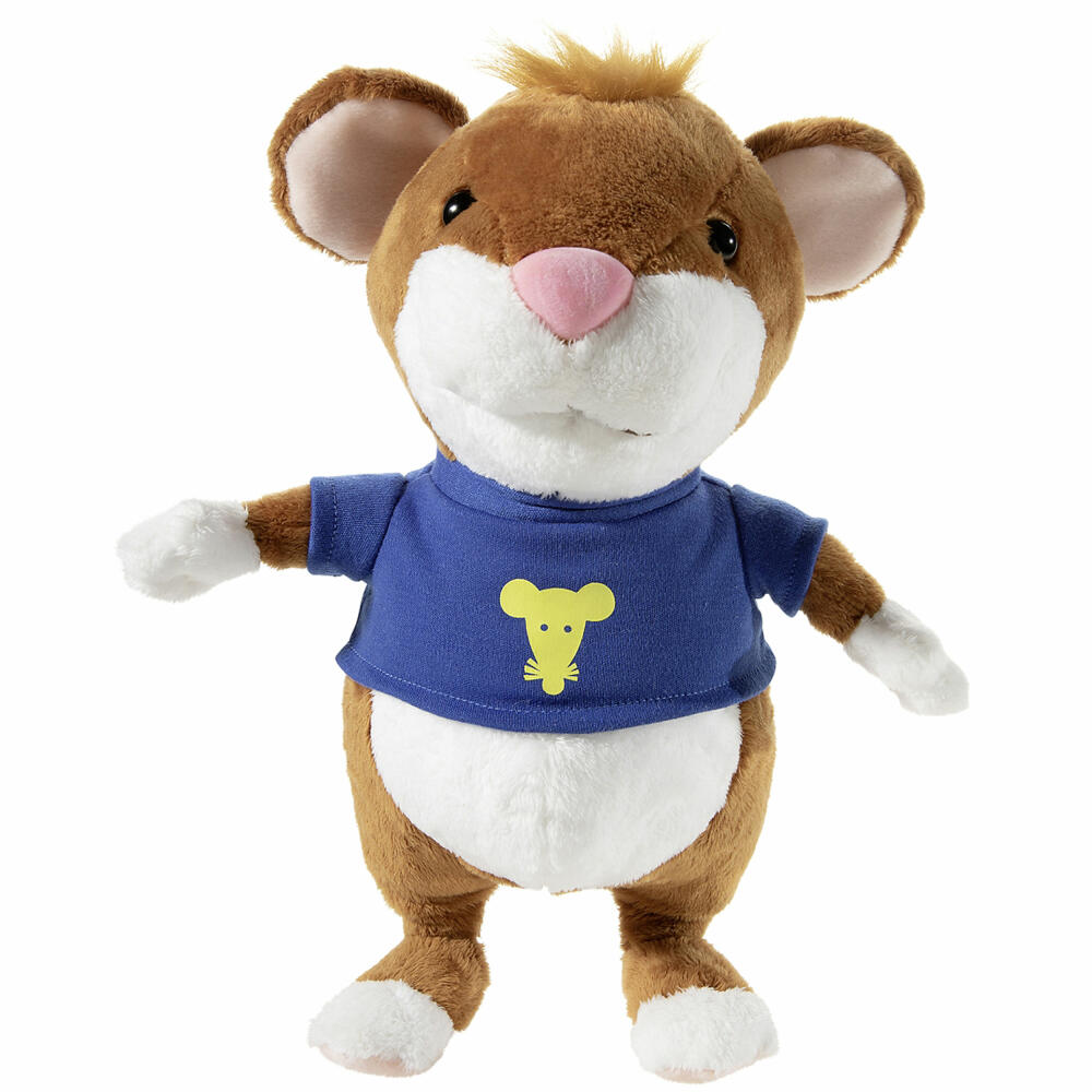 Heunec Leo Lausemaus Plüschi maxi, Kuscheltier, Plüschtier, Stofftier, 30 cm, 589773
