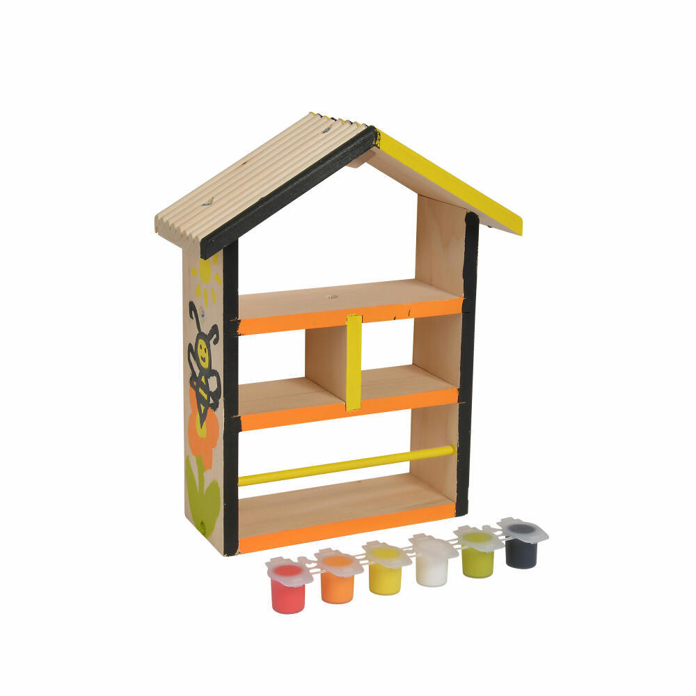 Eichhorn Outdoor Bee House, Bee House, Construction Kit, Insects, Bee House, Garden Toy, Wood, 100004584