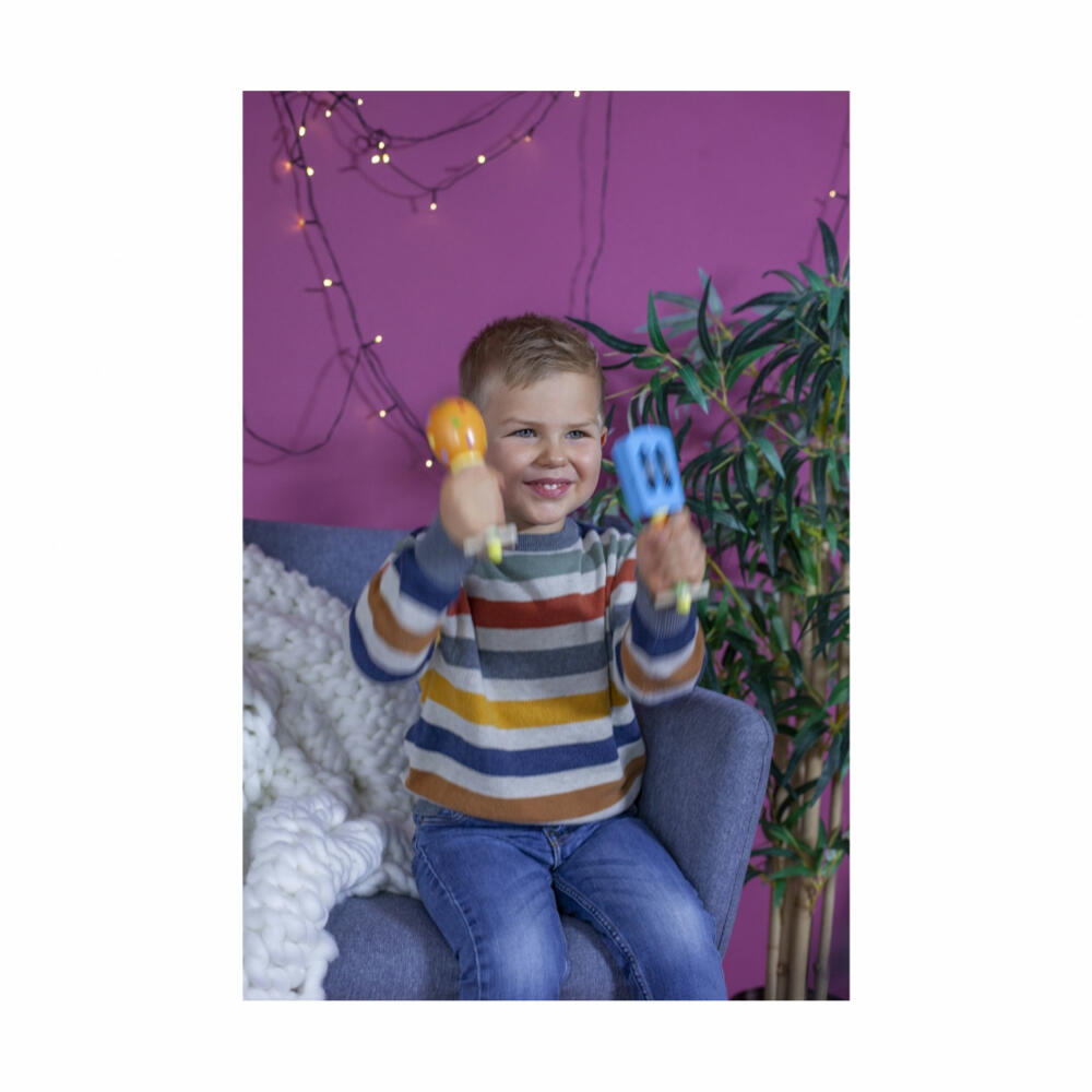 Eichhorn Musik Set mit Maracas, 3-tlg., Rassel, Kastagnette, Maraca, Instrumente, Kinder, Spielzeug, 100003484