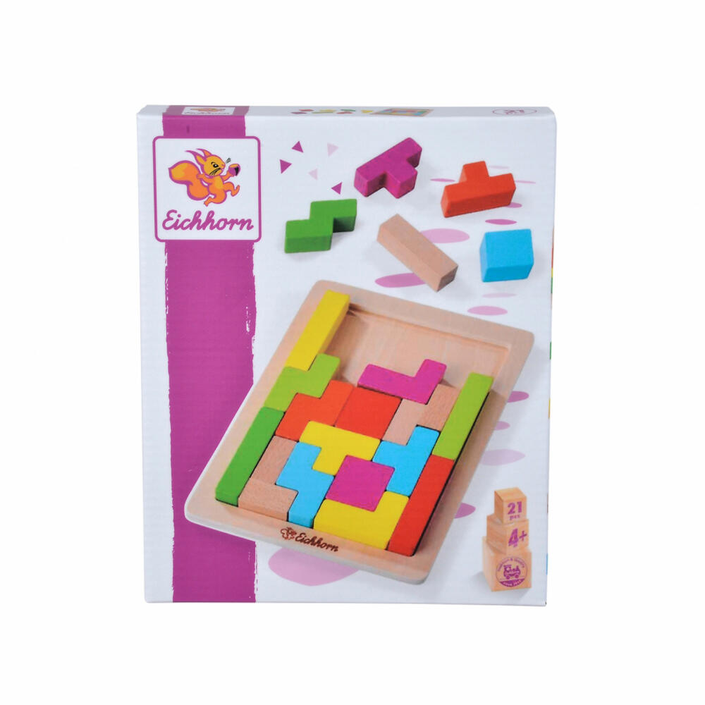 Eichhorn shape-laying game, skill game, puzzle, children's game, from 4 years, 100002467