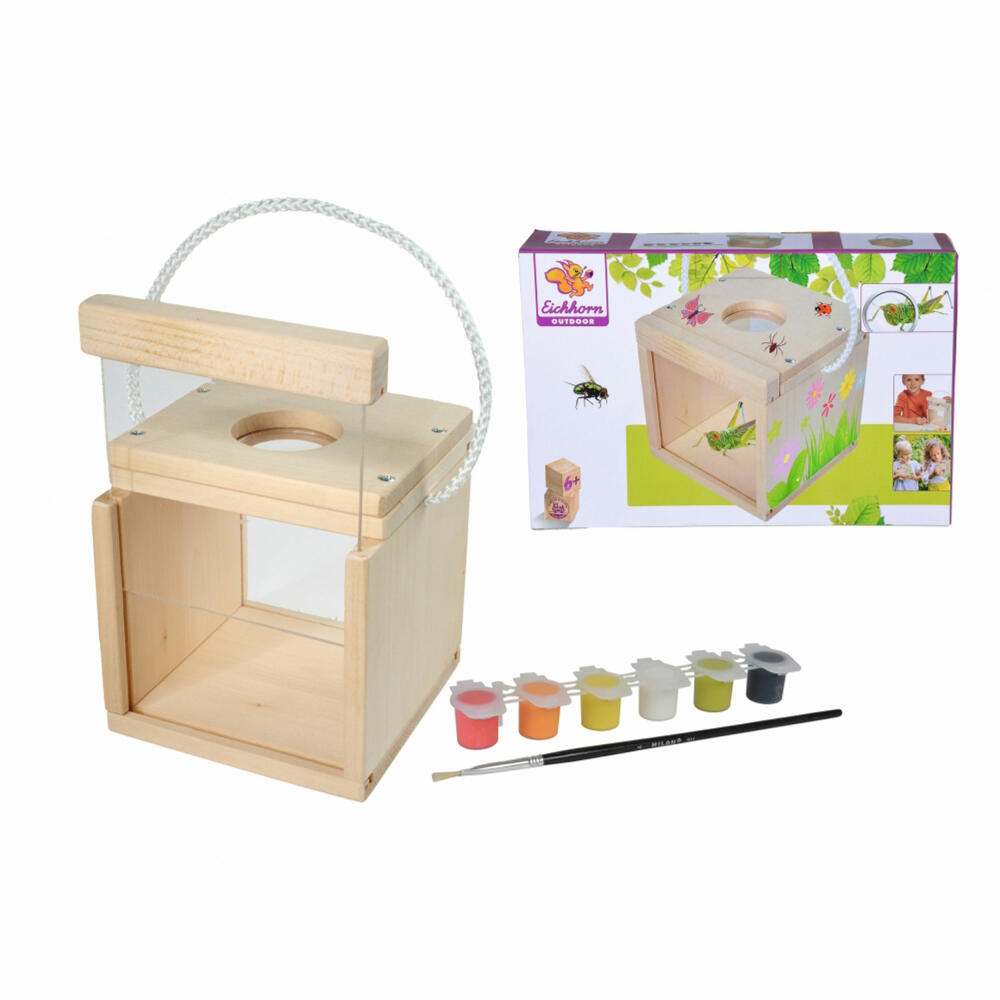 Eichhorn Outdoor Insekten-Beoabachtung, Beobachtungsbox, Baukasten, Insektenhaus, Kinder, 100004596