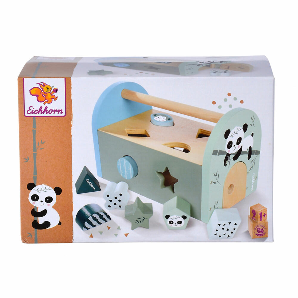 Eichhorn plug-in box, plug-in game, plug-in toy, wooden toy, toy, 100003807