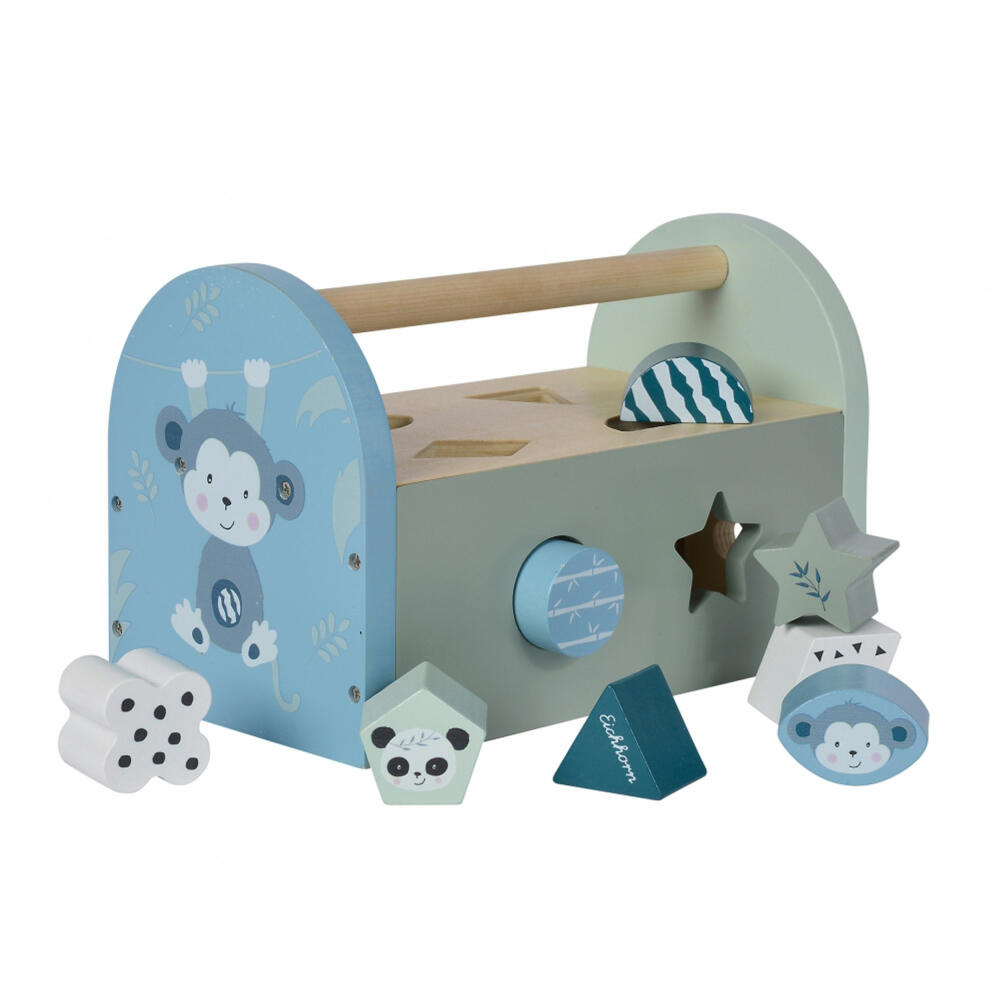 Eichhorn plug-in box, plug-in game, plug-in toy, wooden toy, toy, 100003807