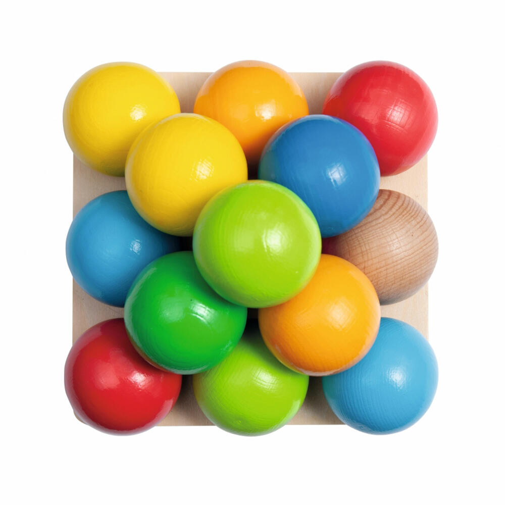 Eichhorn ball sorting game, learning colors, educational toy, color sorting game, toy, 100003462