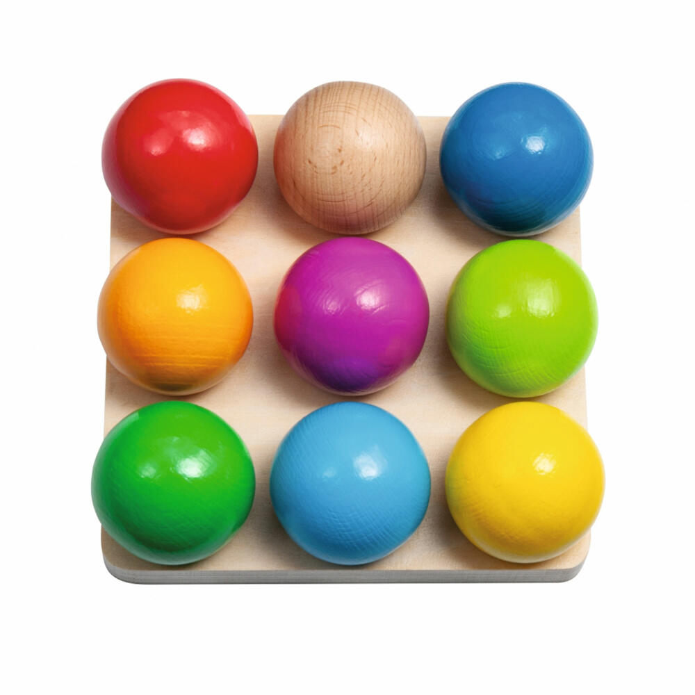 Eichhorn ball sorting game, learning colors, educational toy, color sorting game, toy, 100003462