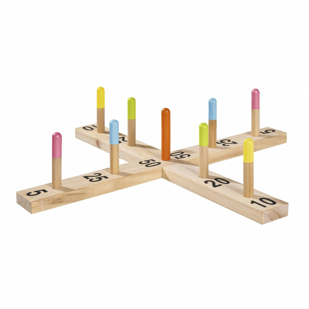 Eichhorn Outdoor Ring Toss Game, Throwing Game, Rings Throwing, Skill Game, Garden Game, 100004405