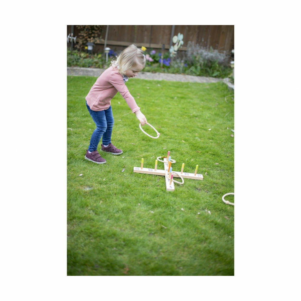 Eichhorn Outdoor Ring Toss Game, Throwing Game, Rings Throwing, Skill Game, Garden Game, 100004405