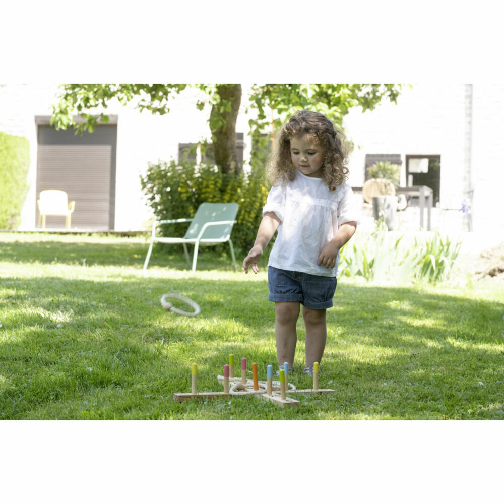 Eichhorn Outdoor Ring Toss Game, Throwing Game, Rings Throwing, Skill Game, Garden Game, 100004405
