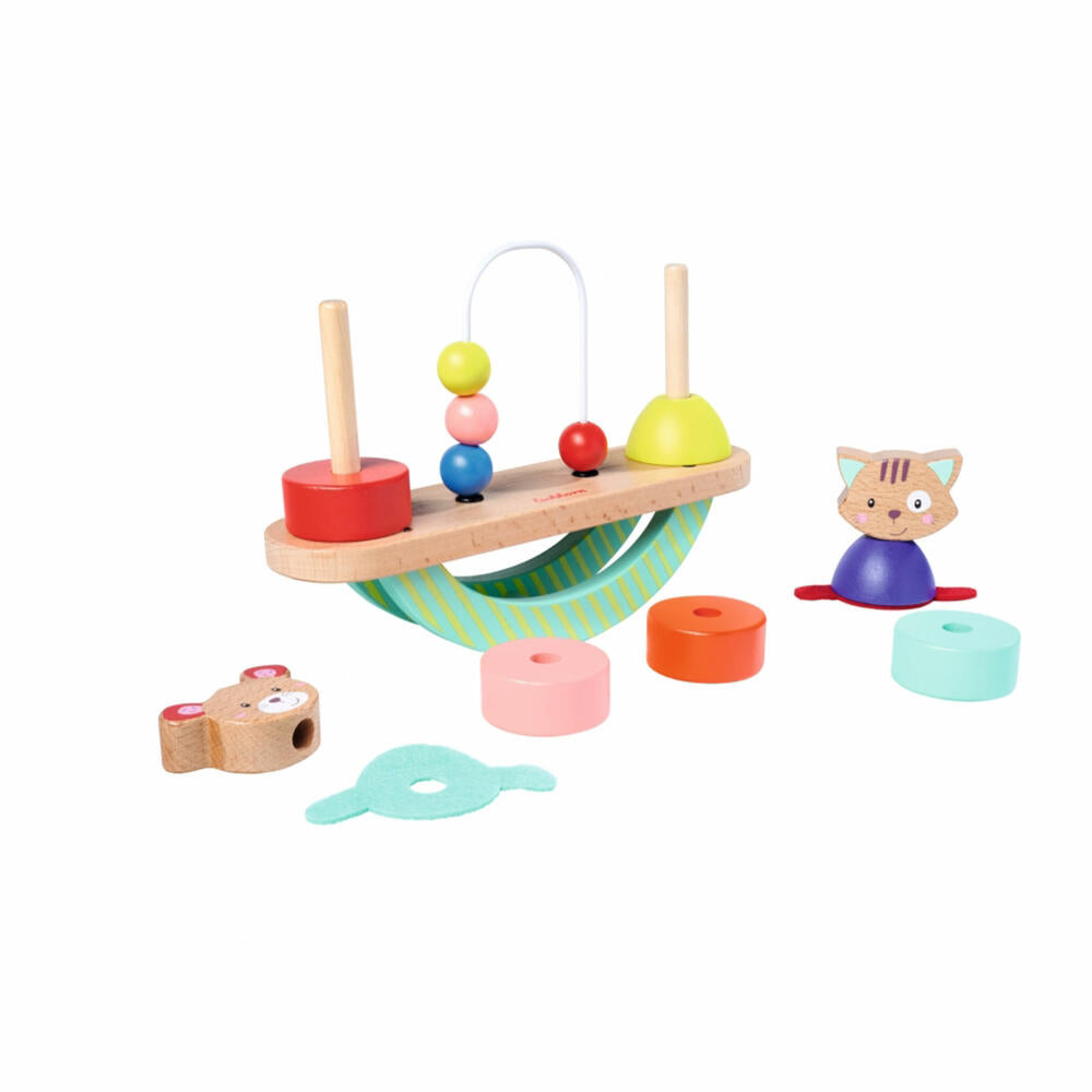 Eichhorn stacking game Friends, stacking toy, plug-in game, children's toy, toy, 100005464