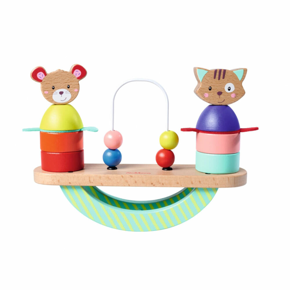 Eichhorn stacking game Friends, stacking toy, plug-in game, children's toy, toy, 100005464