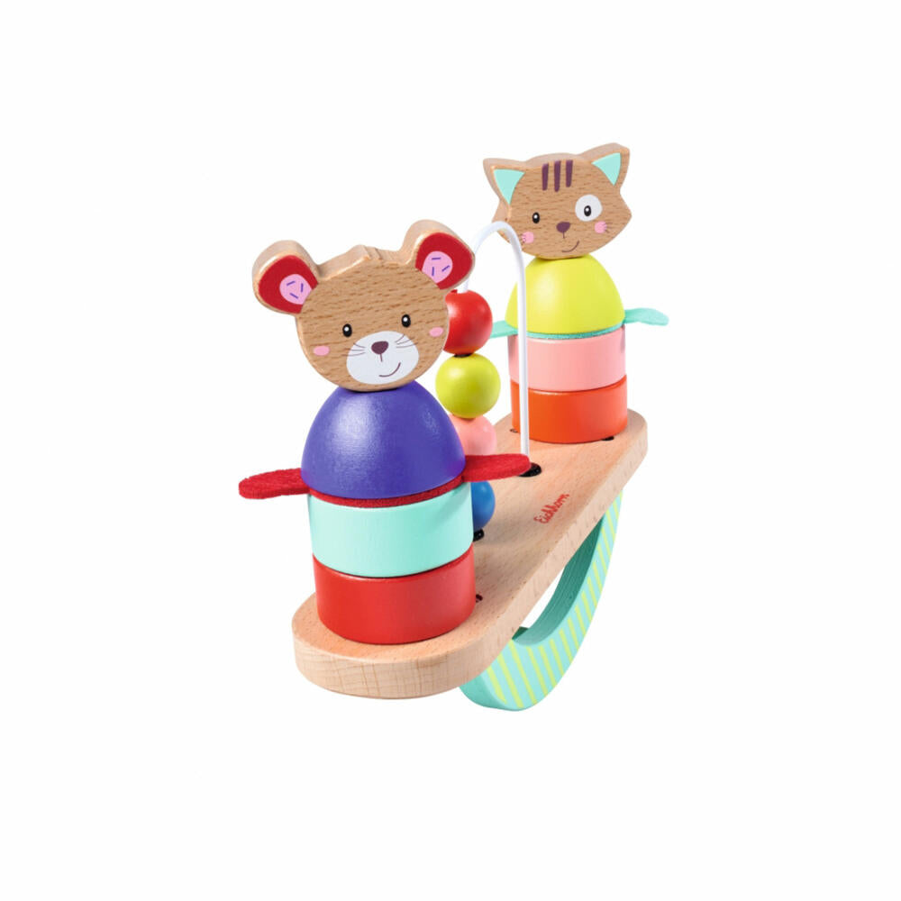 Eichhorn stacking game Friends, stacking toy, plug-in game, children's toy, toy, 100005464