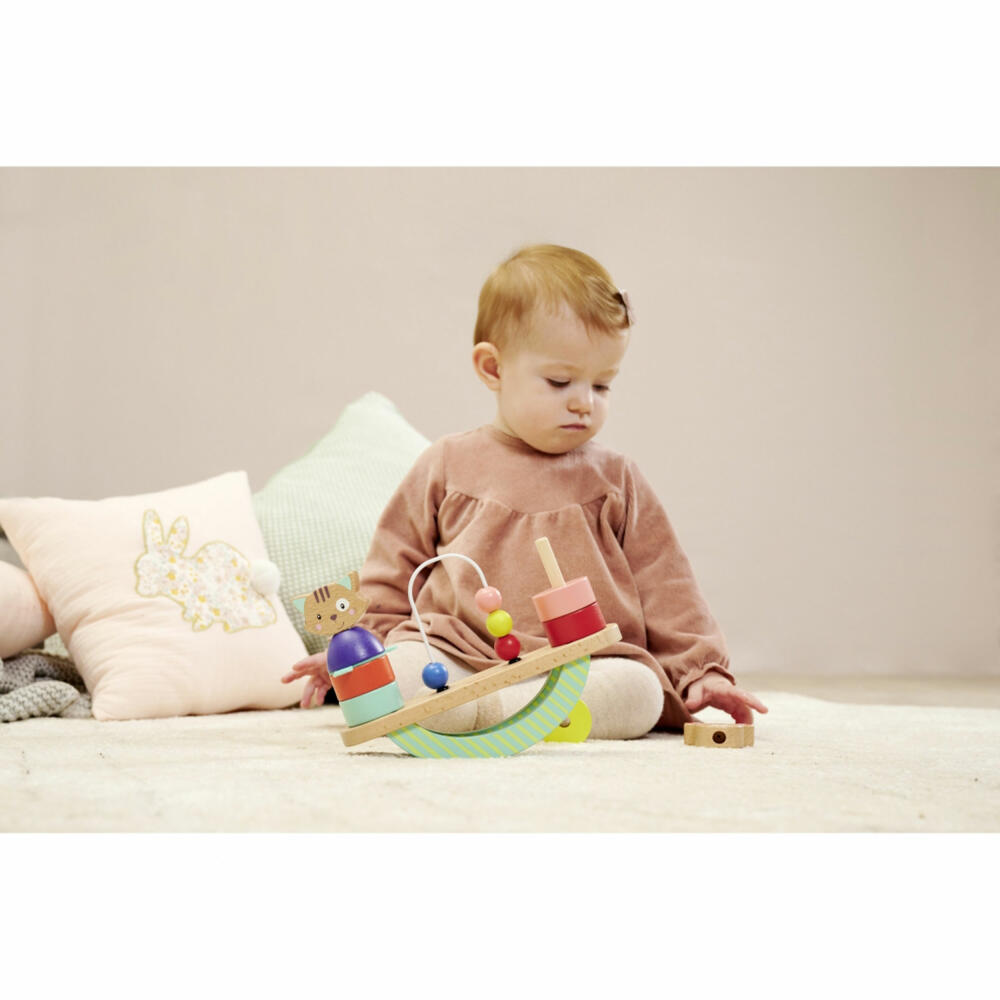 Eichhorn stacking game Friends, stacking toy, plug-in game, children's toy, toy, 100005464
