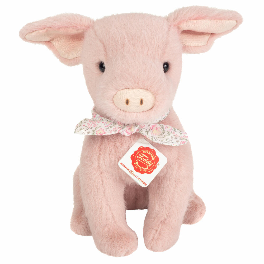 Teddy Hermann Schwein Audrey, Kuscheltier, Stofftier, Plüschtier, 23 cm, 930235