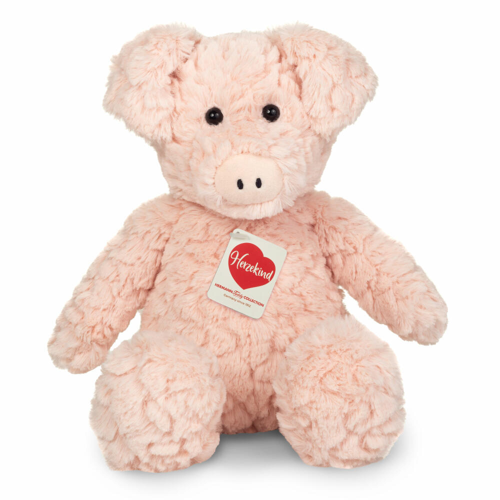 Teddy Hermann Schwein Hedi, Kuscheltier, Stofftier, Plüschtier, 32 cm, 939726