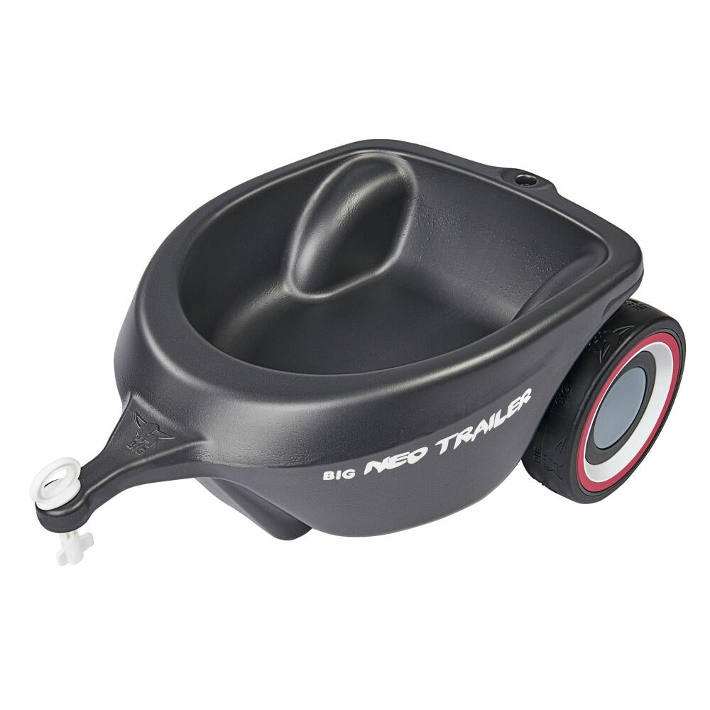BIG Bobby-Car Neo Trailerr, Bobbycar Trailer, Ride-on Car Accessories, Children's Toy, Anthracite, 800056267