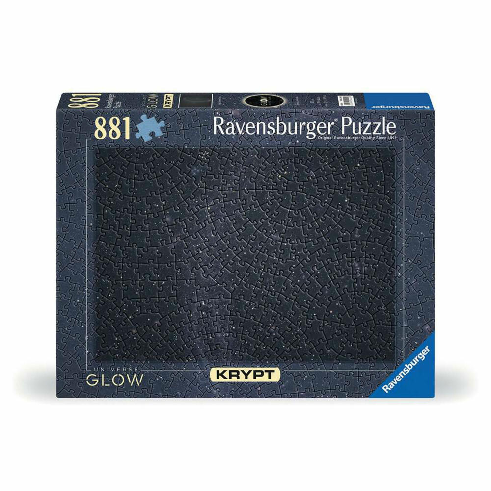 Ravensburger Puzzle Krypt Universe Glow, Erwachsenenpuzzle, 881 Teile, 12000240