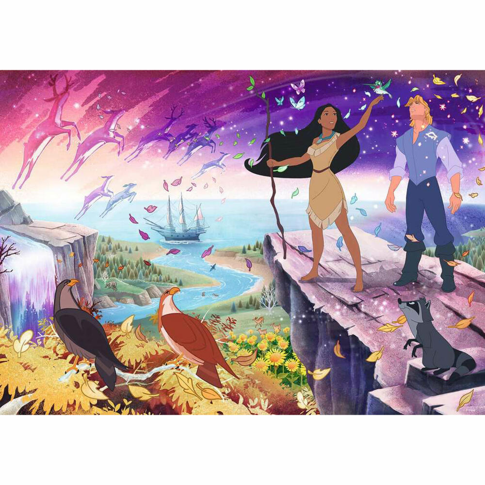 Ravensburger Puzzle Pocahontas, Erwachsenenpuzzle, 1000 Teile, 12000243