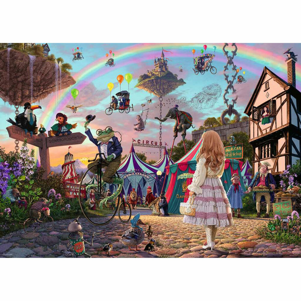 Ravensburger Puzzle Look & Find No 2, Erwachsenenpuzzle, 1000 Teile, 12000285