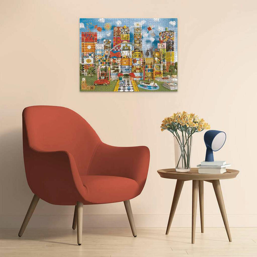 Ravensburger Eames House of Cards Fantasy, Puzzle, Erwachsenenpuzzle, 1500 Teile, 12000434