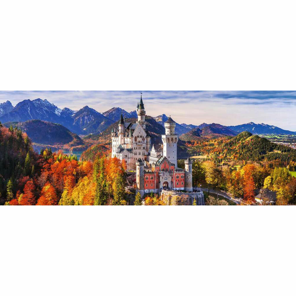 Ravensburger Puzzle Schloss in Bayern, Erwachsenenpuzzle, 1000 Teile, 12000445