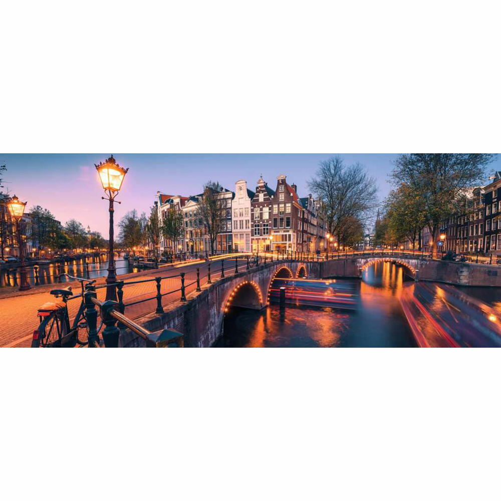 Ravensburger Puzzle Abend in Amsterdam, Erwachsenenpuzzle, 1000 Teile, 12000446