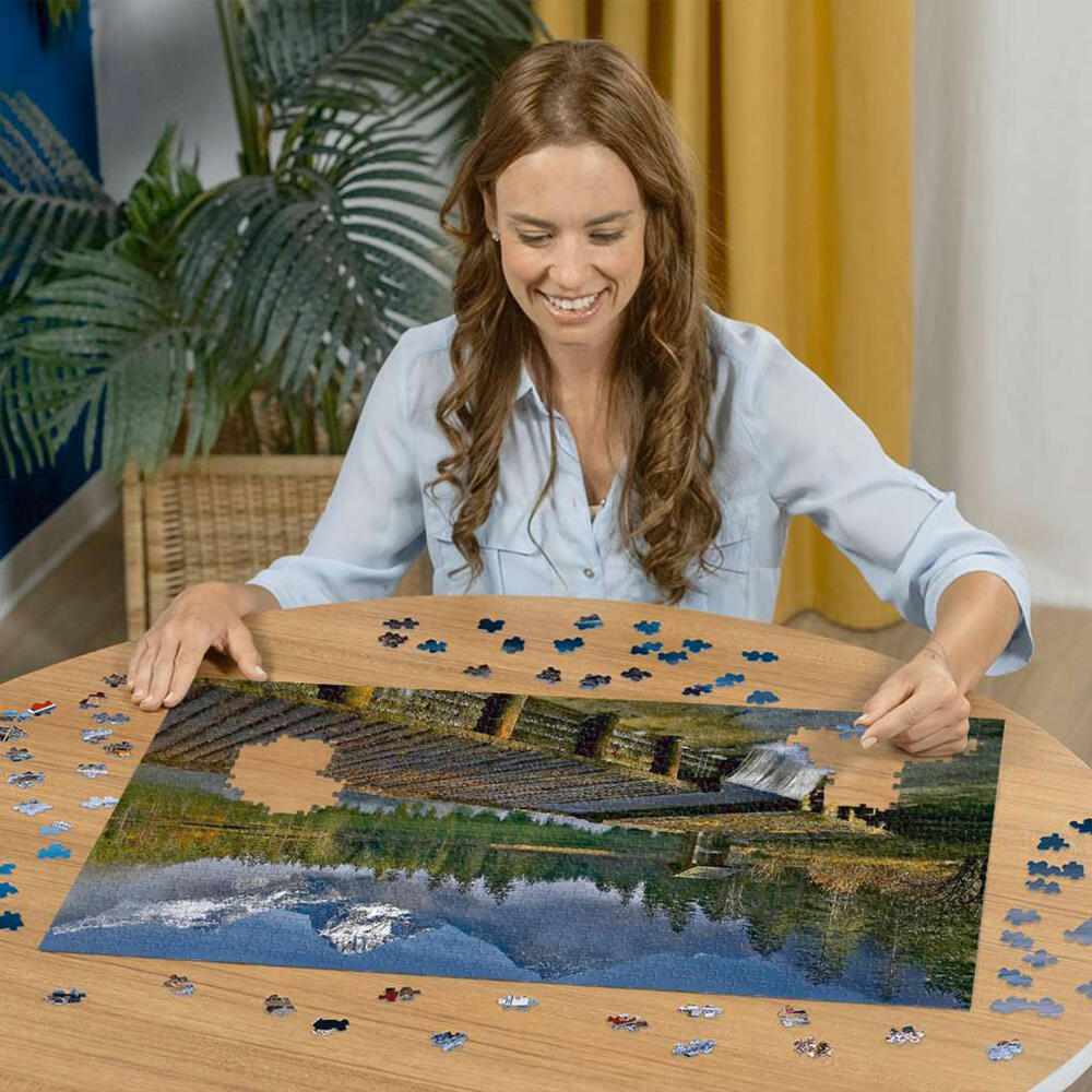 Ravensburger Schiederweiher bei Hinterstoder, Puzzle, Erwachsenenpuzzle, 1000 Teile, 12000603