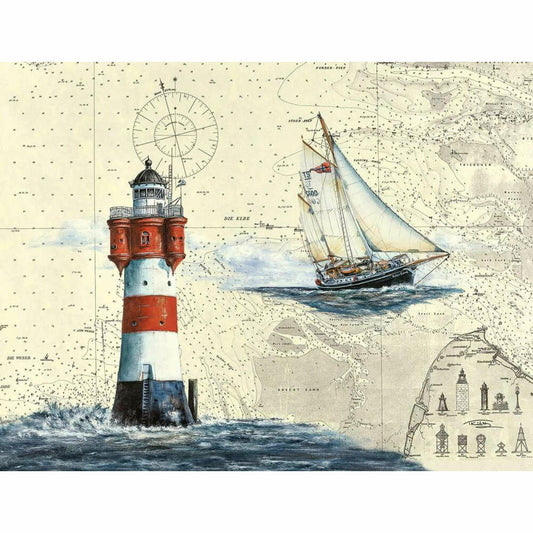 Ravensburger Romantischer Leuchtturm, Puzzle, Erwachsenenpuzzle, 2000 Teile, 12000804