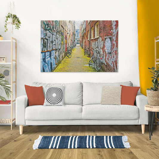 Ravensburger Street Art in Amsterdam, Puzzle, Erwachsenenpuzzle, 3000 Teile, 12000807