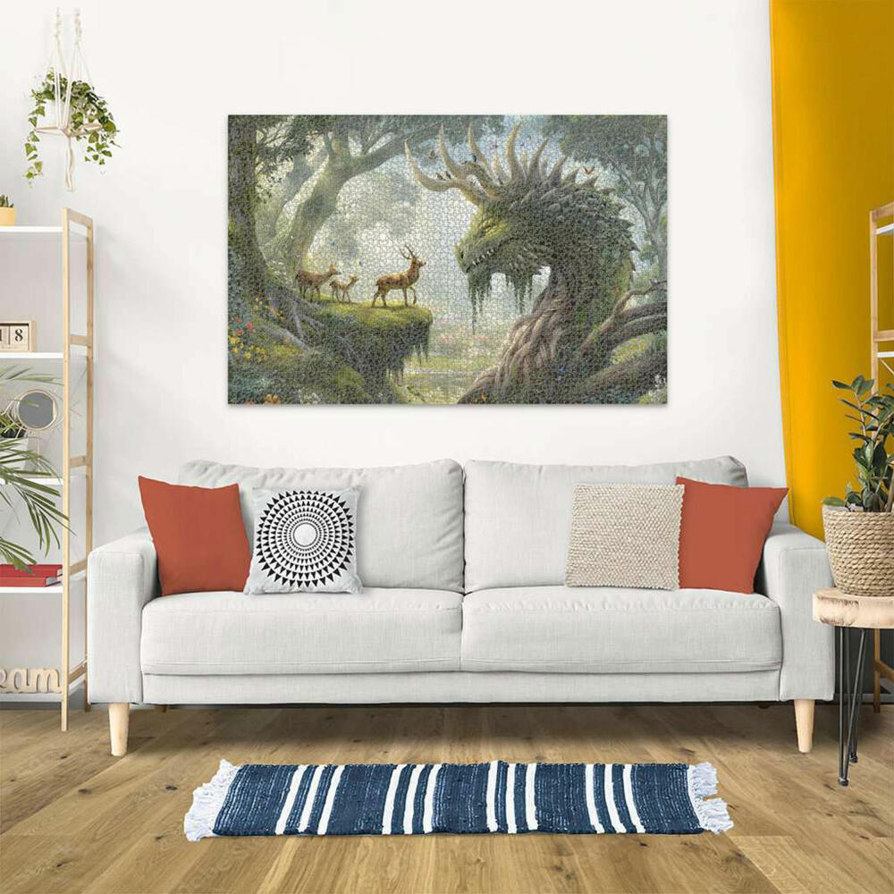 Ravensburger Der Walddrache erwacht, Puzzle, Erwachsenenpuzzle, 3000 Teile, 12000808