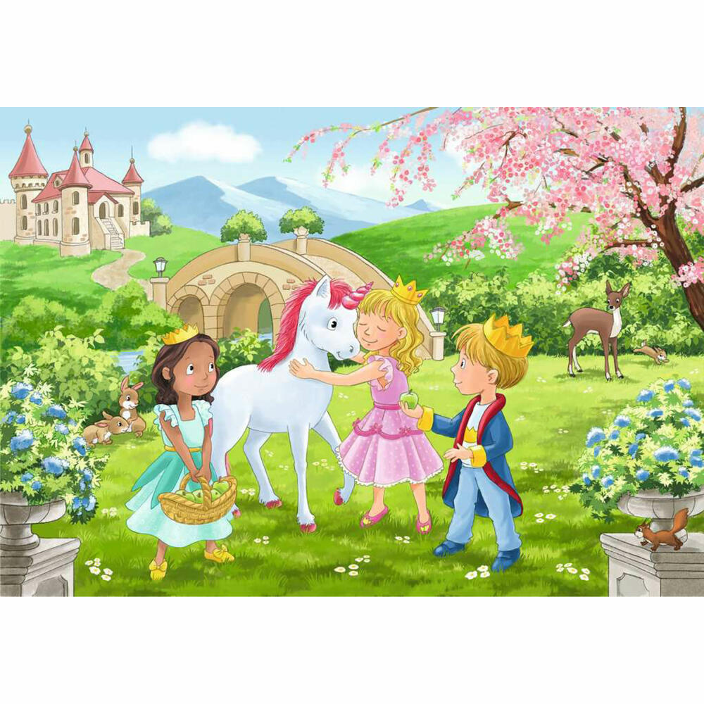 Ravensburger Zauberhafte Freundschaft, Puzzle, Kinderpuzzle, 2 x 12 Teile, 12000858