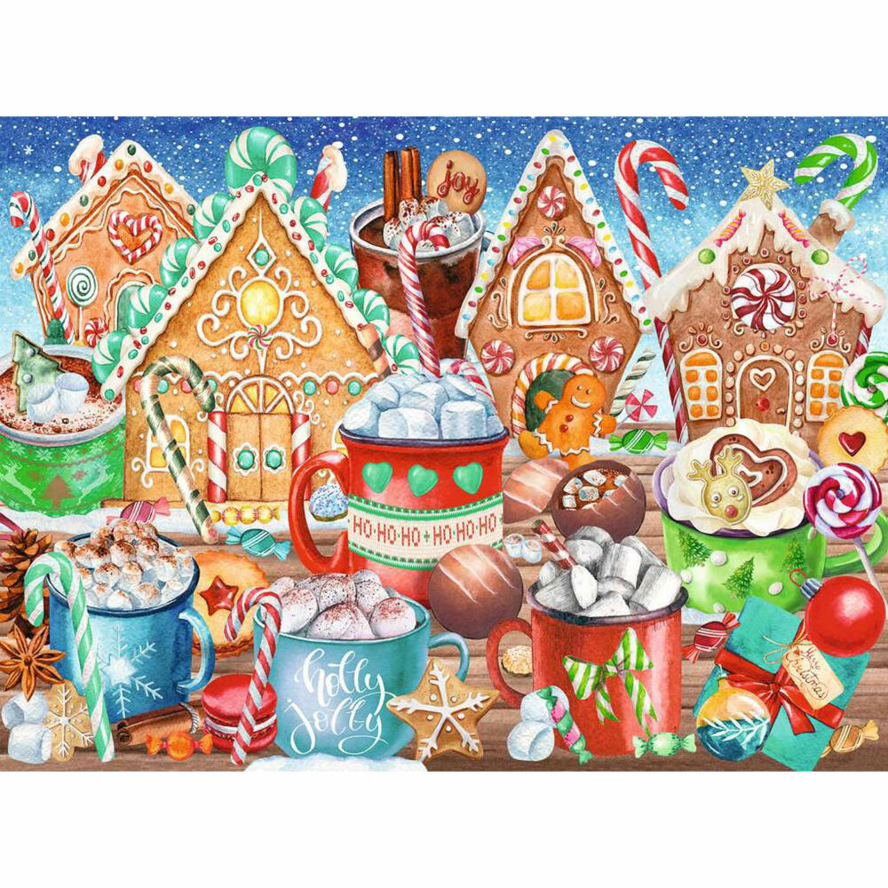 Ravensburger Süße Weihnachten, Puzzle, Kinderpuzzle, 200 Teile XXL, ab 8 Jahren, 12000867