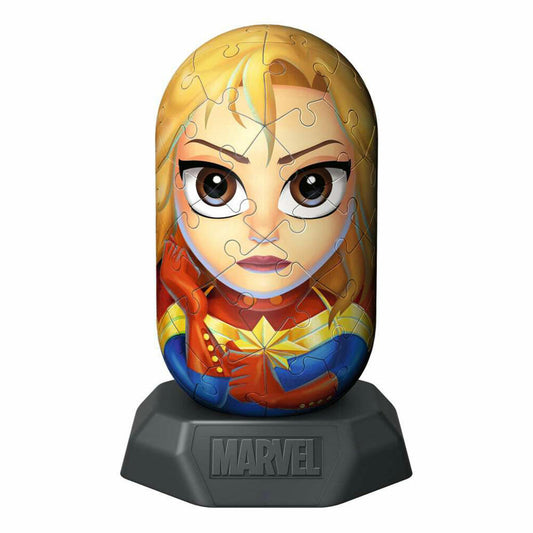 Ravensburger Hylkies Marvel Captain Marvel, 3D Puzzle, 54 Teile, ab 10 Jahre, 12001156