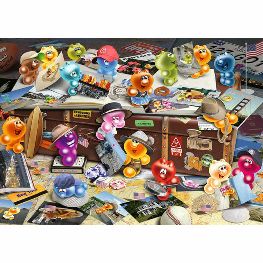Ravensburger Gelini Deutscher Tourist, Puzzle, Erwachsenenpuzzle, 1000 Teile, 12001426