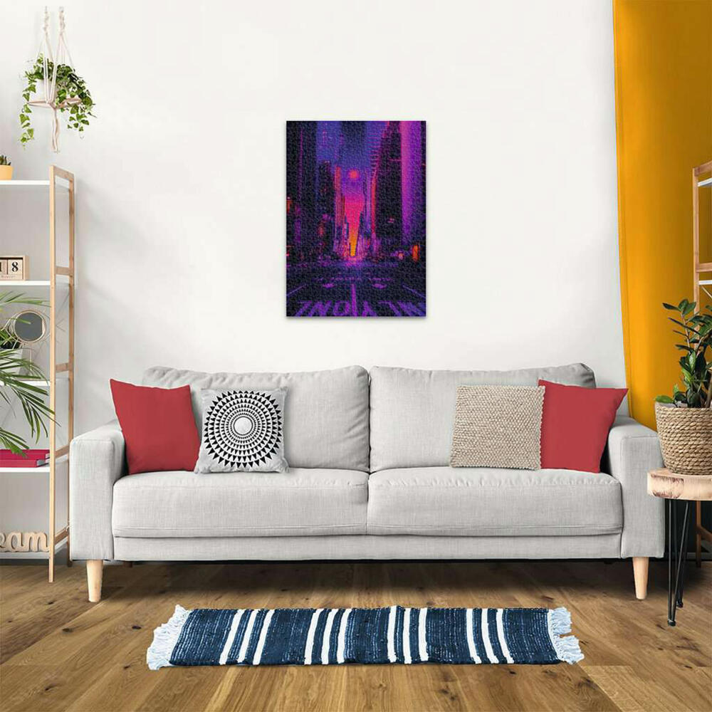 Ravensburger New York in Neon, Puzzle, Erwachsenenpuzzle, 1000 Teile, 12001436