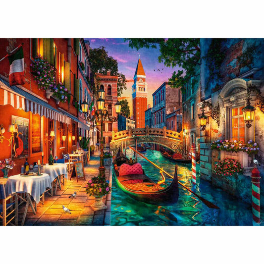 Ravensburger Kanalrundfahrt in Venedig, Puzzle, Erwachsenenpuzzle, 1000 Teile, 12001439