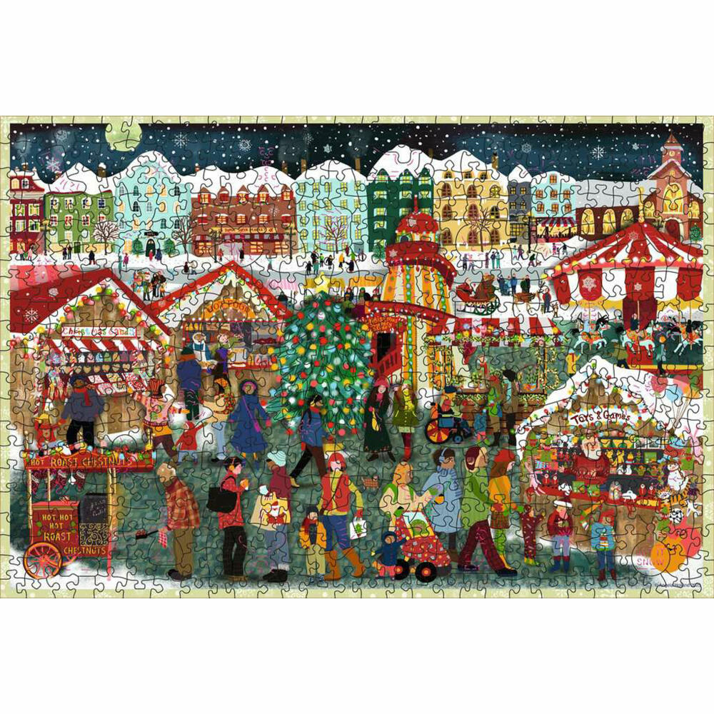 Ravensburger Weihnachtsmarkt, Puzzle, Erwachsenenpuzzle, 500 Teile, 12001539