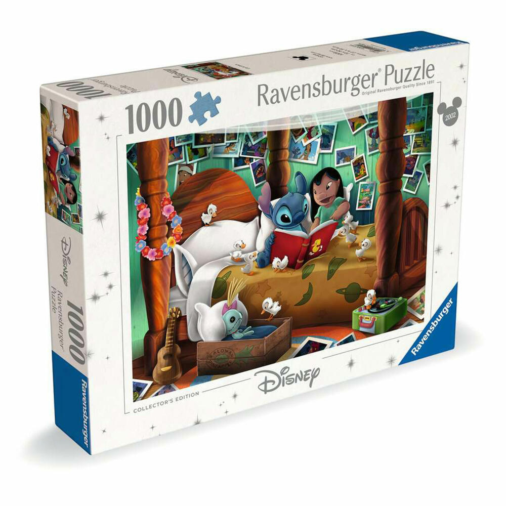 Ravensburger Disney Lilo & Stitch, Puzzle, Erwachsenenpuzzle, 1000 Teile, 12001579