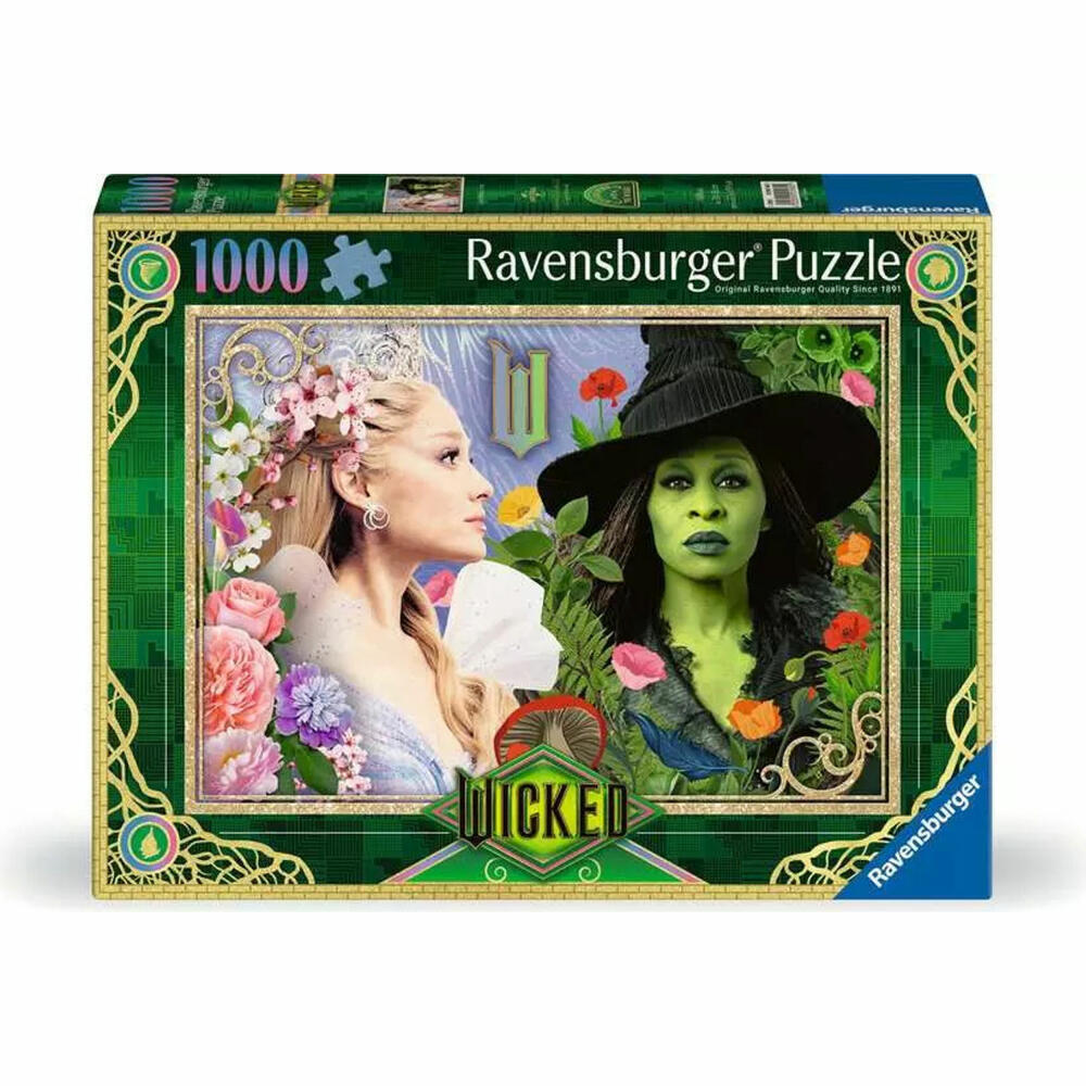 Ravensburger Wicked Movie Teil 2, Puzzle, Erwachsenenpuzzle, 1000 Teile, 12001580