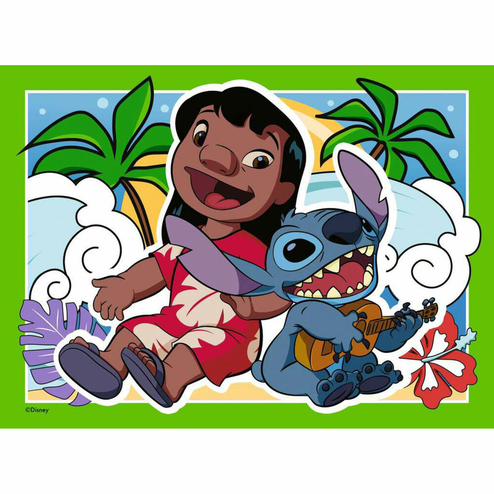 Ravensburger Speedy Puzzle Disney Stitch, Kinderpuzzle, Kinderspiel, Duell, ab 6 Jahren, 12004178