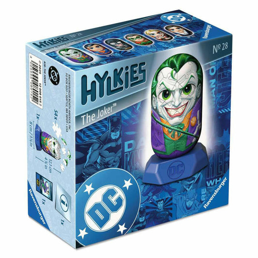 Ravensburger Hylkies DC Comics The Joker, 3D Puzzle, 54 Teile, ab 10 Jahre, 12008015