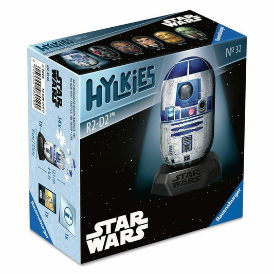 Ravensburger Hylkies Star Wars R2-D2, 3D Puzzle, 54 Teile, ab 10 Jahre, 12008019