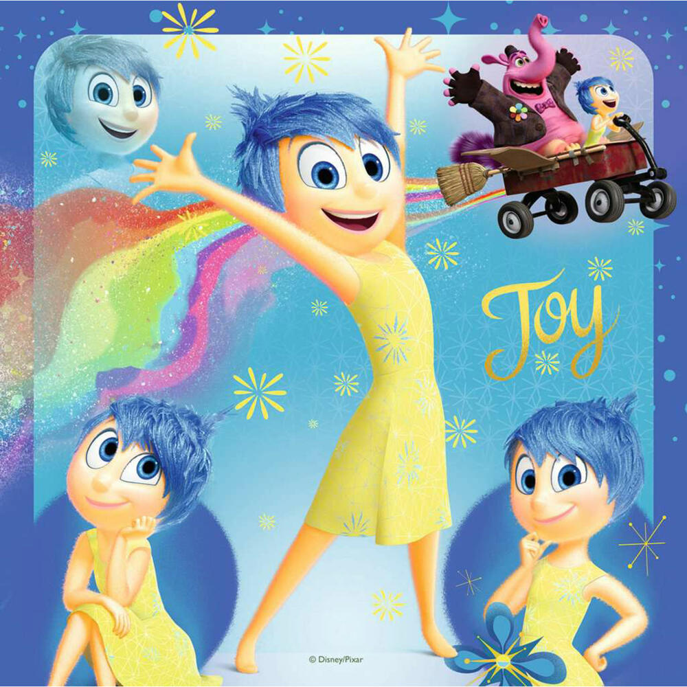 Ravensburger Disney Alles steht Kopf! Puzzle, Kinderpuzzle, 3 x 49 Teile, 09370